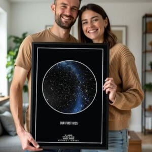 Personlig stjernehimmel plakat