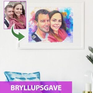 Vandmaleri efter dine fotos