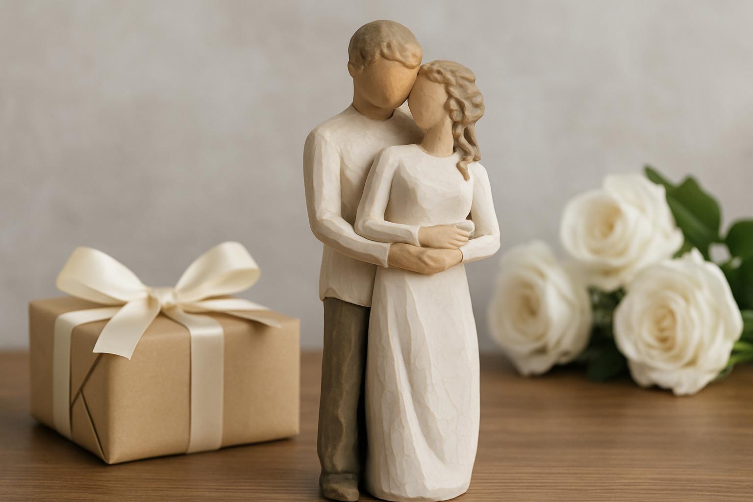 Bryllupsgave figur – Smukke figurer som minde om dagen