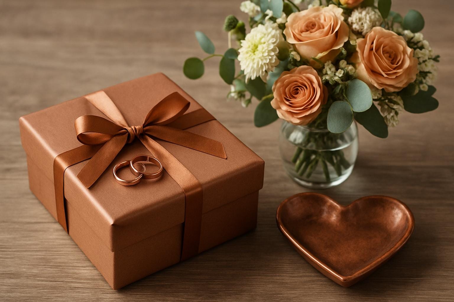 Gave til kobberbryllup – Inspiration til den perfekte 12,5 års gave