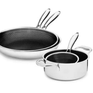 Hybrid non-stick pander og gryder fra Onyx Cookware