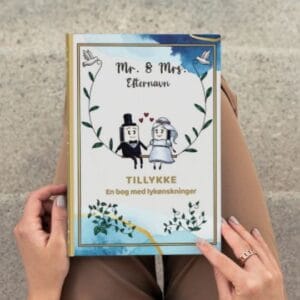 Sød og personlig bog til brudeparret