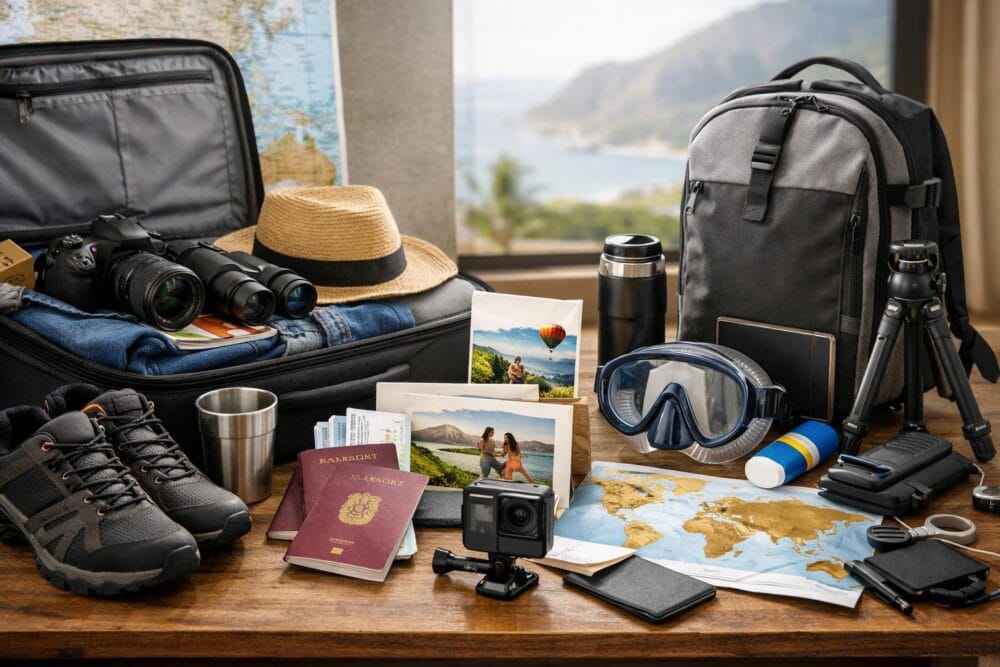 Bryllupsgaver til par der elsker at rejse – oplevelser og praktisk udstyr